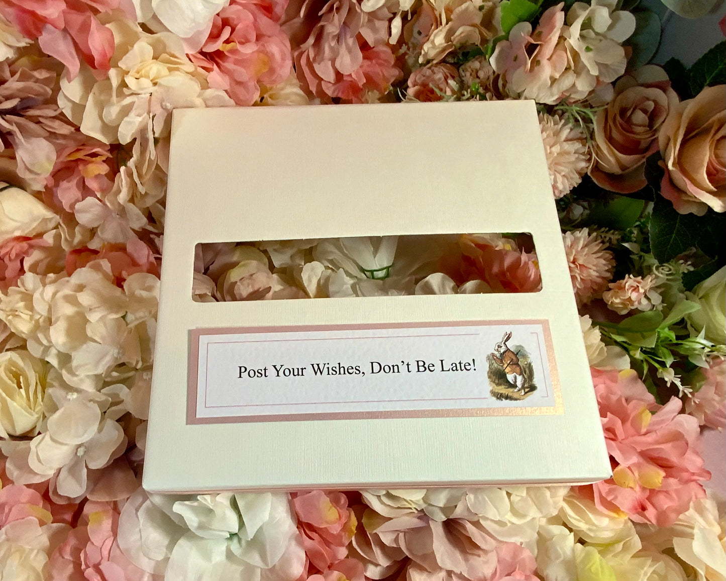 Alice in Wonderland Wedding Postbox
