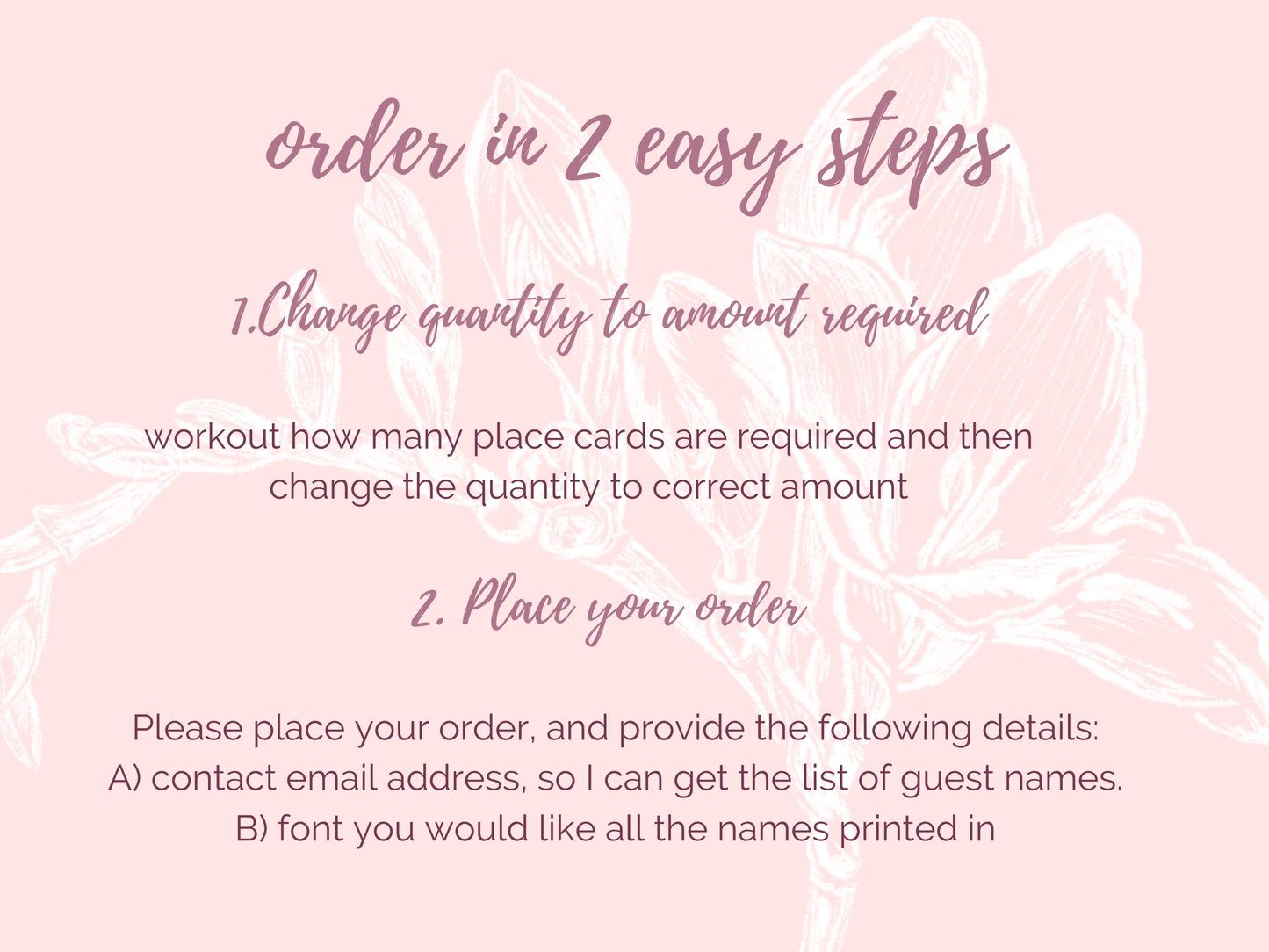 Alice in Wonderland Personalised Wedding Place cards