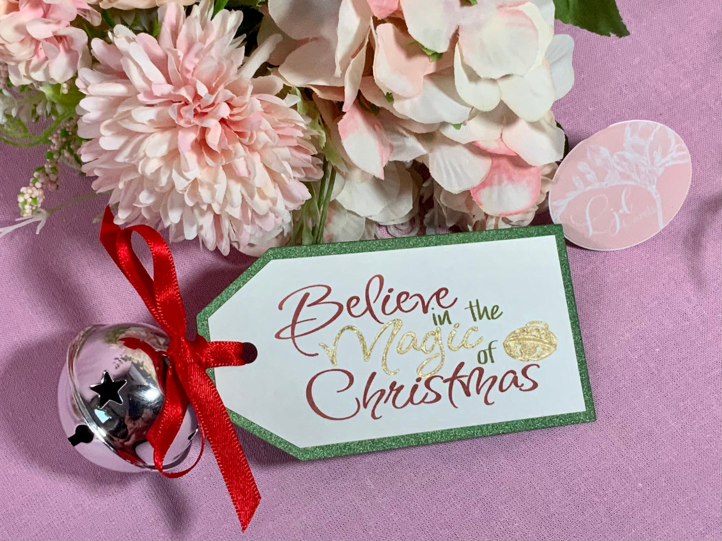 Believe Christmas Bell ~ perfect stocking filler, Christmas Eve box gift