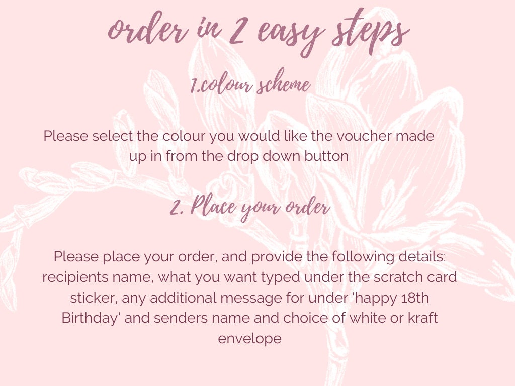 Personalised Birthday Scratch card, 21st Birthday card, birthday surprise personalised surprise scratch card, foiled voucher, concert ticket