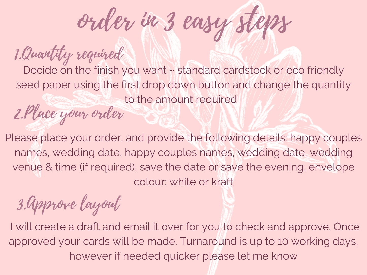 Alice in Wonderland Budget Friendly Wedding Invitation ~ fully personalised